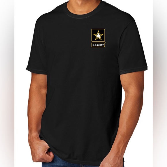 US Army Military Men's TriBlend Tee Shirt, Small Black - Picture 1 of 3